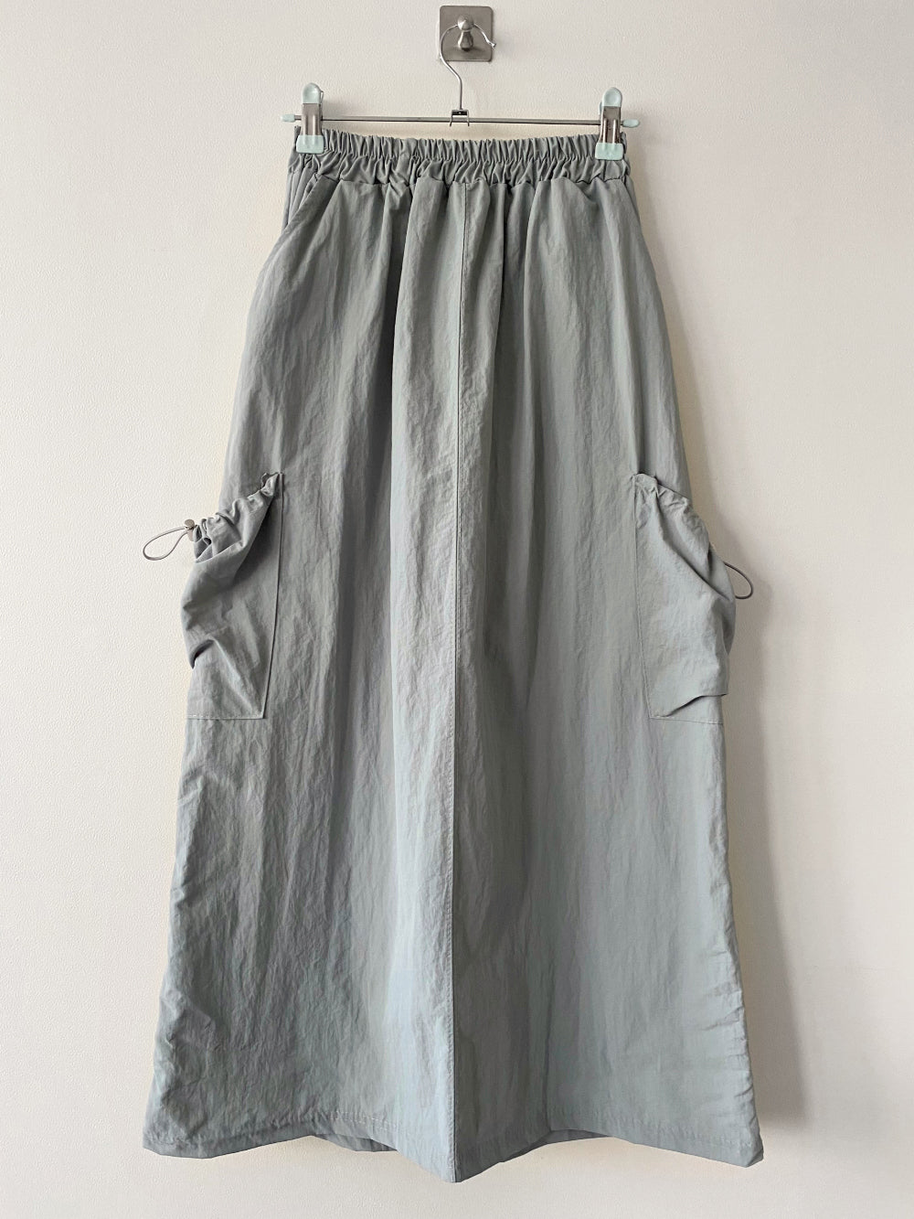 String Cargo Long Skirt