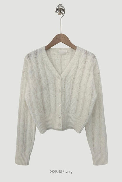 Cozy Chic Cable Knit Cardigan